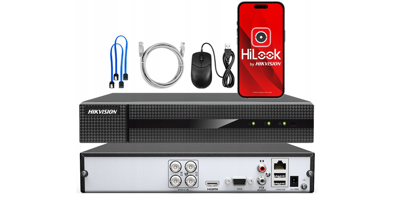 Rejestrator NVR z PoE