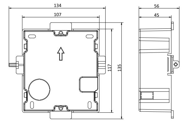 Wymiary puszki Wymiary puszki