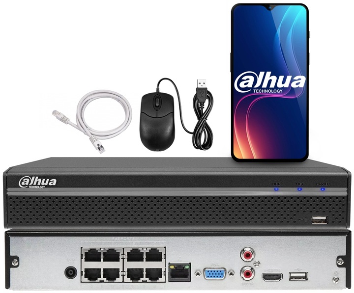 Rejestrator IP Dahua NVR2104-4KS3