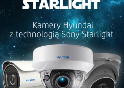 Kamery Hyundai z technologią Starlight