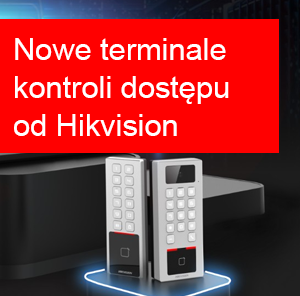 Nowe terminale kontroli dostępu Hikvision DS-K1T809MX i DS-K1T809MWX
