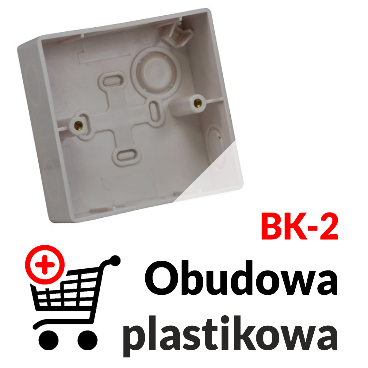 Dodaj do koszyka obudowę plastikową, natynkową BK-2 Dodaj do koszyka obudowę plastikową, natynkową BK-2