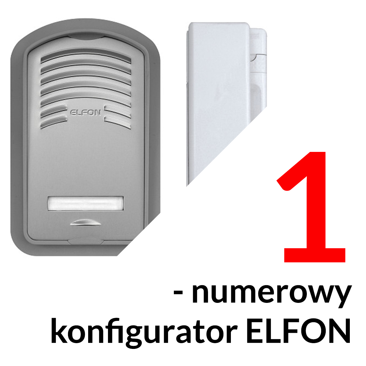 Konfigurator domofonowych systemów analogowych dla 1 lokatora - ELFON