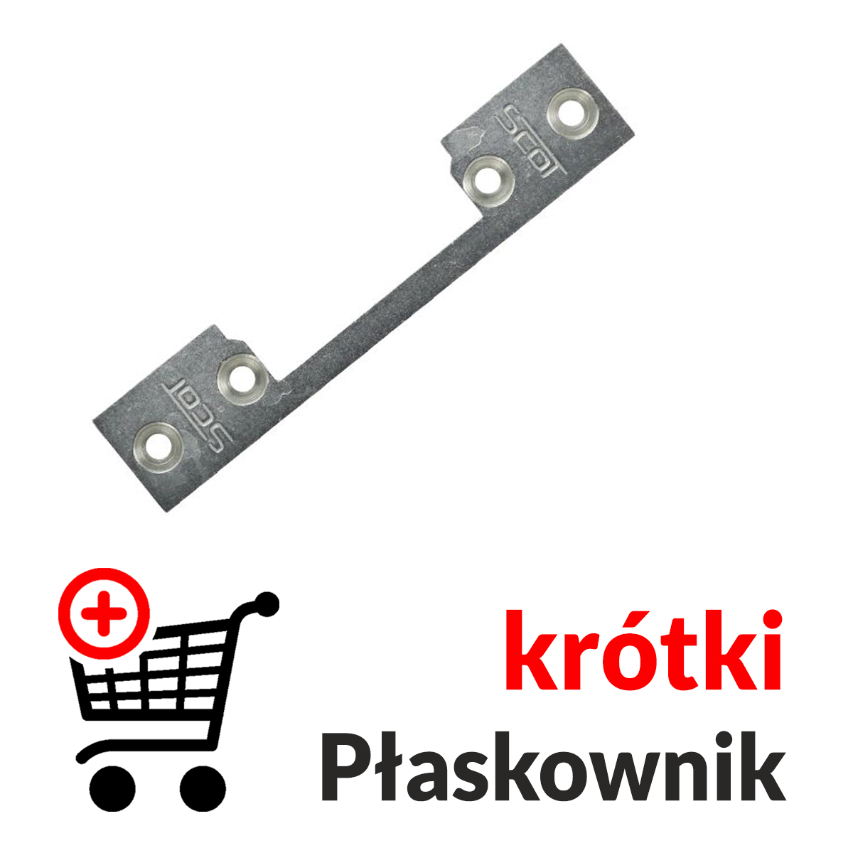 Dodaj do koszyka płaskownik krótki ocynkowany Dodaj do koszyka płaskownik krótki ocynkowany