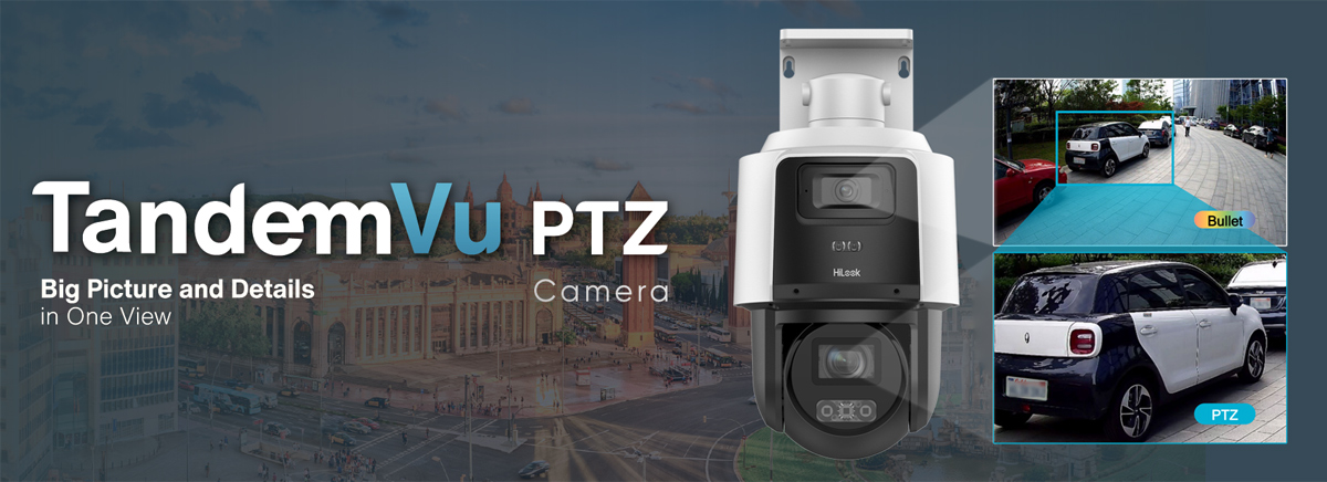 PTZ-D4 PRO - technologia TandemVu